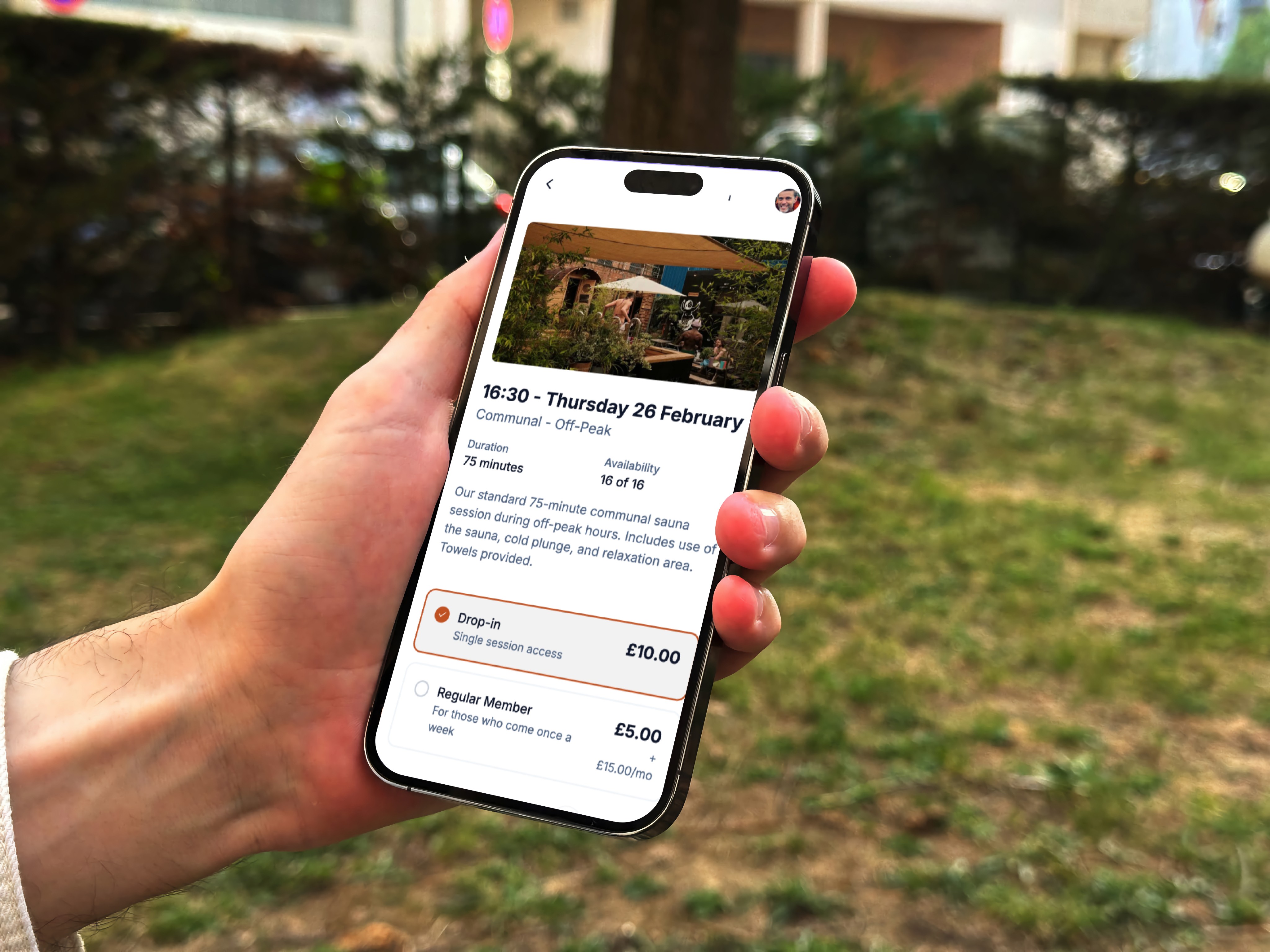 A mockup of Freelio's web app